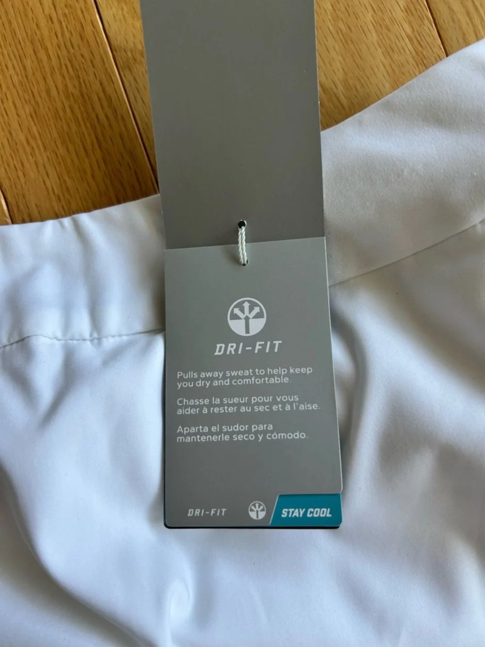 Nike White Dri-FIT Golf Skort - Picture 6 of 7